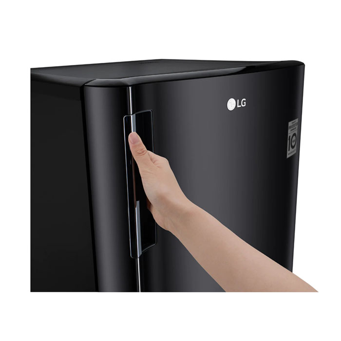 LG Kulkas One Door 164 L - GN-INV201BK